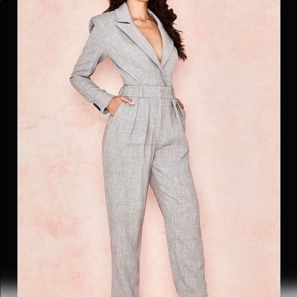 SOLD NWT House of CB Brisa Suit Jacket Bodysuit - Picture 2 of 9